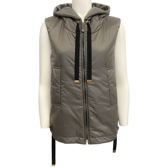 Max Mara Clay The Cube Camel Luxe Puffer Vest - Picture 1 of 5